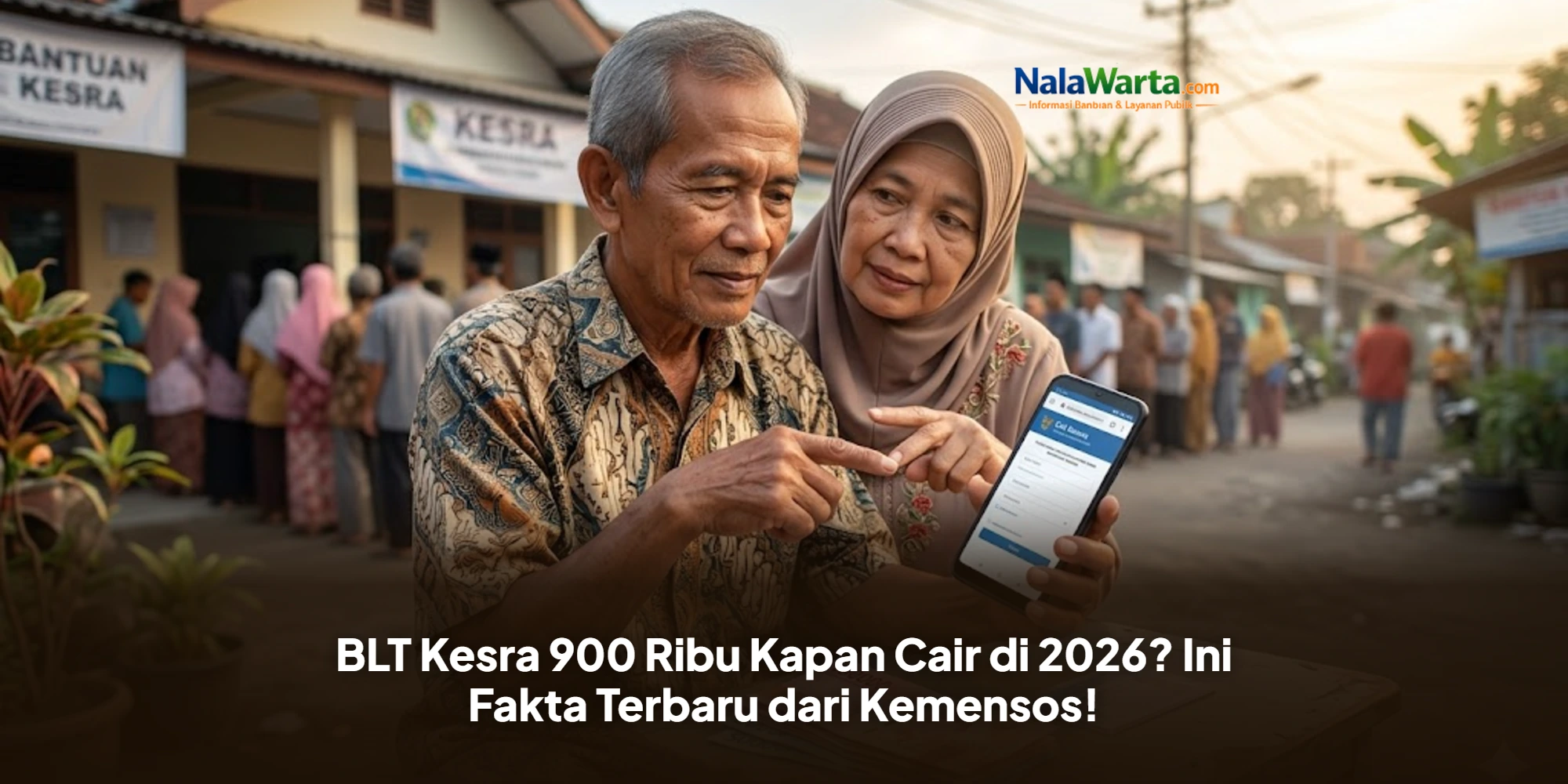 BLT Kesra 900 Ribu Kapan Cair di 2026 ? Ini Fakta Terbaru dari Kemensos!