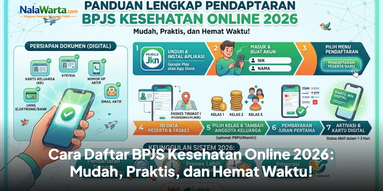 Cara Daftar BPJS Kesehatan Online 2026: Mudah, Praktis, dan Hemat Waktu!
