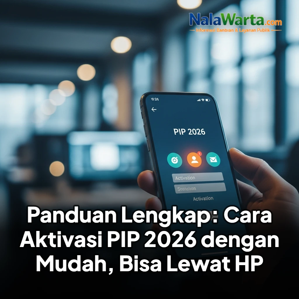 Panduan Lengkap: Cara Aktivasi PIP 2026 dengan Mudah, Bisa Lewat HP