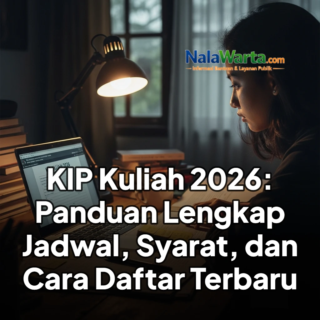 KIP Kuliah 2026: Panduan Lengkap Jadwal, Syarat, dan Cara Daftar Terbaru