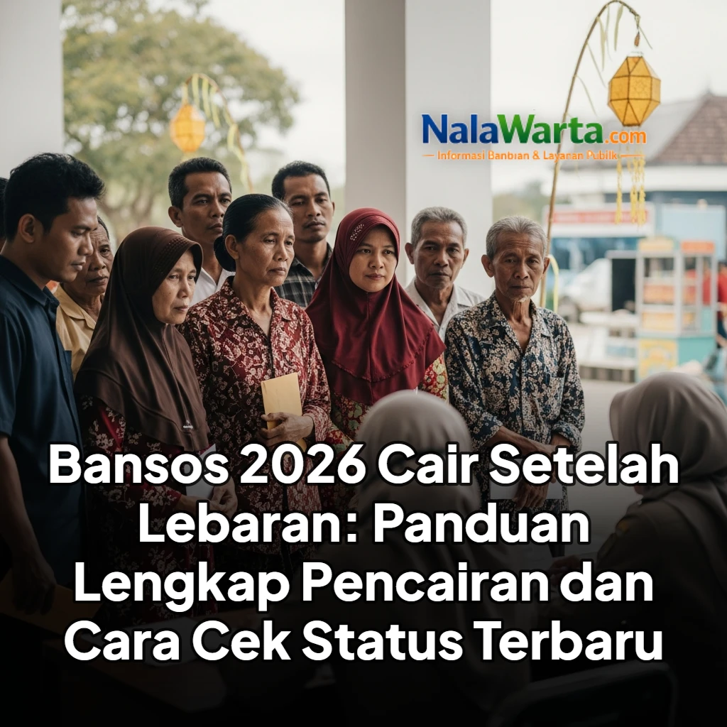 Bansos 2026 Cair Setelah Lebaran: Panduan Lengkap Pencairan dan Cara Cek Status Terbaru