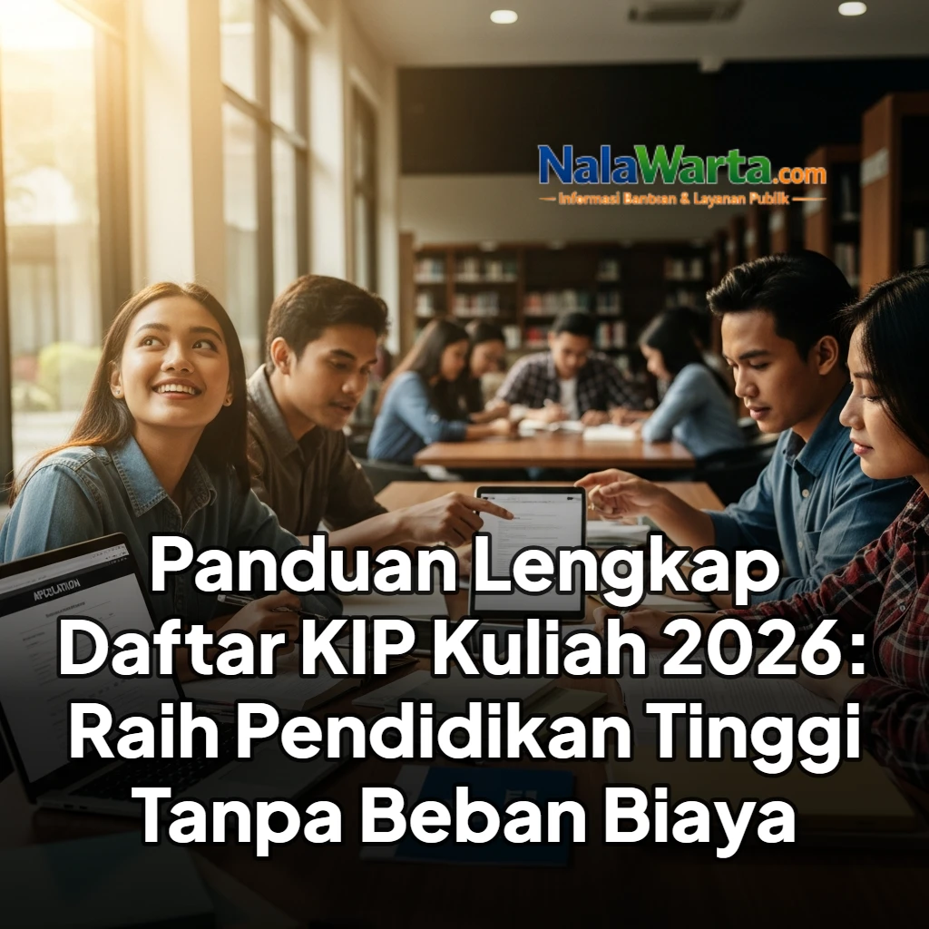 Panduan Lengkap Daftar KIP Kuliah 2026: Raih Pendidikan Tinggi Tanpa Beban Biaya