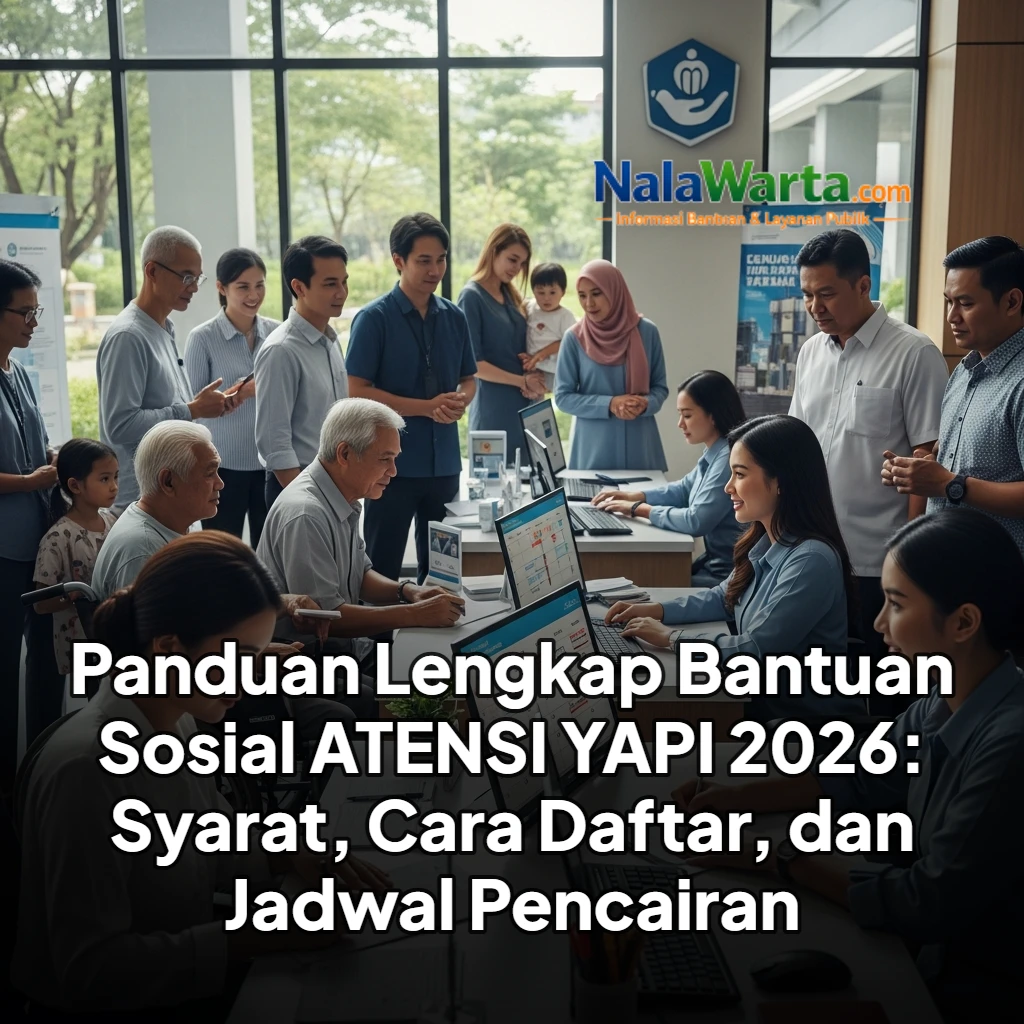 Panduan Lengkap Bantuan Sosial ATENSI YAPI 2026: Syarat, Cara Daftar, dan Jadwal Pencairan