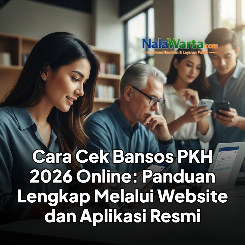 Cara Cek Bansos PKH 2026 Online: Panduan Lengkap Melalui Website dan Aplikasi Resmi