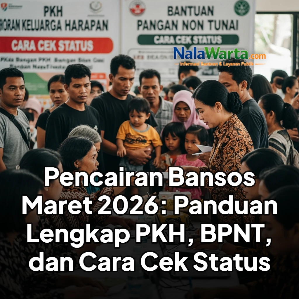 Pencairan Bansos Maret 2026: Panduan Lengkap PKH, BPNT, dan Cara Cek Status