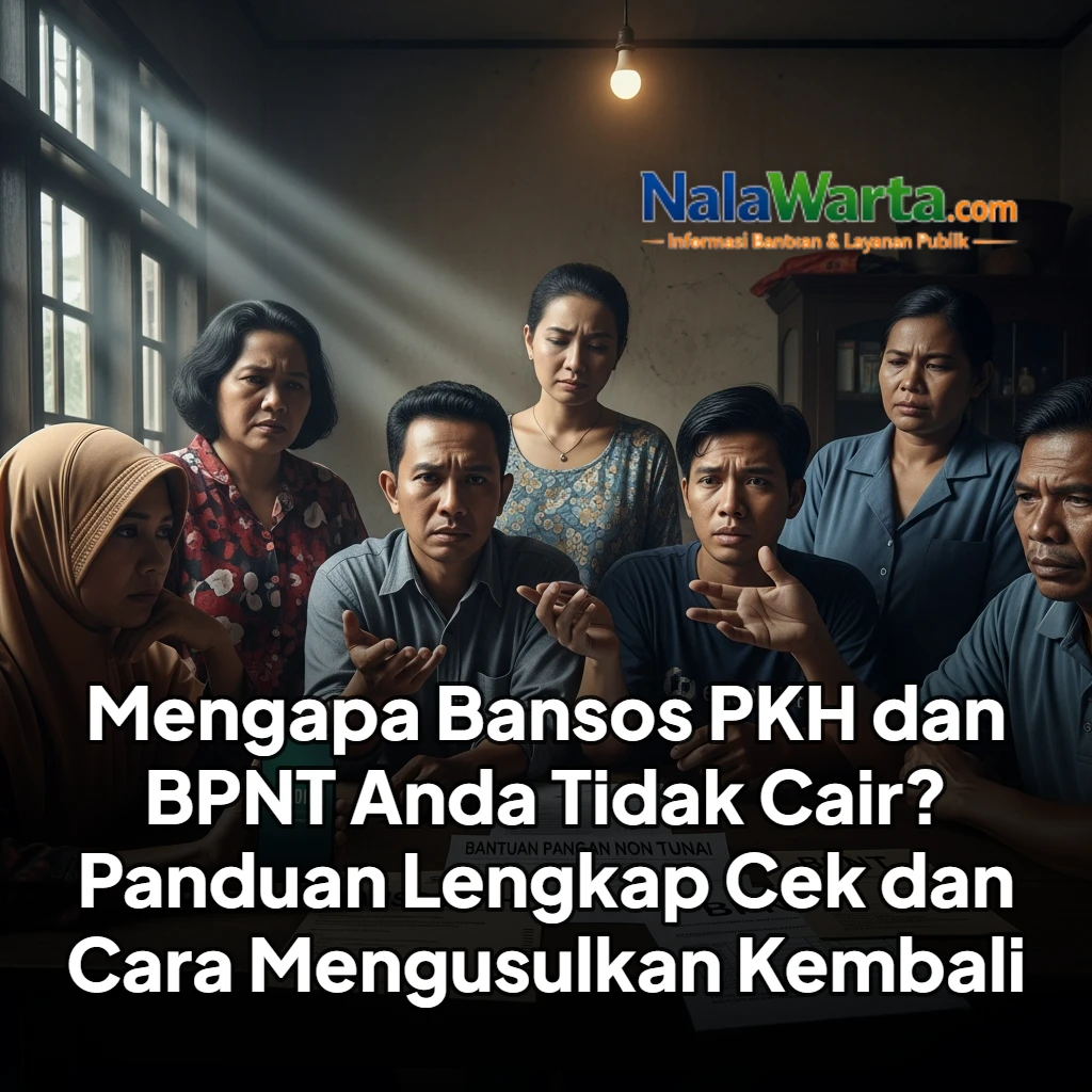 Mengapa Bansos PKH dan BPNT Anda Tidak Cair? Panduan Lengkap Cek dan Cara Mengusulkan Kembali