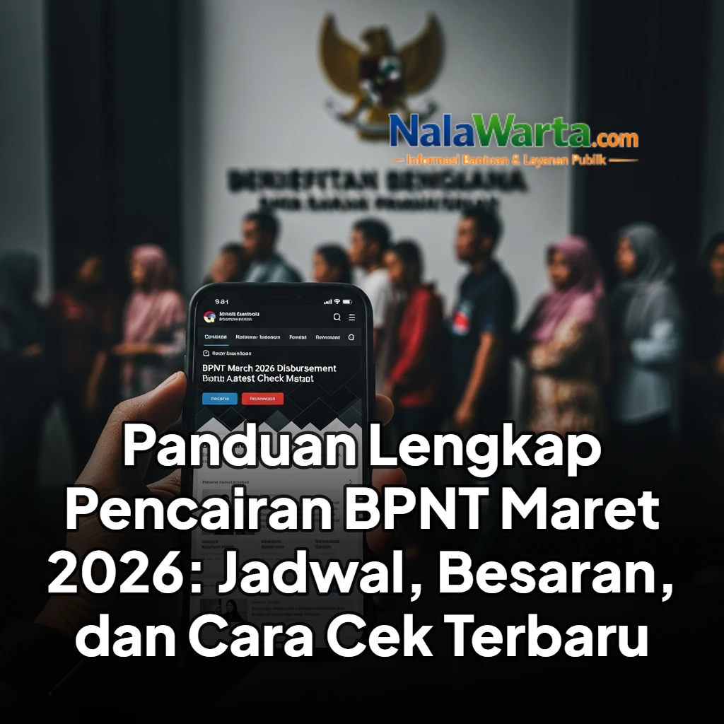 Panduan Lengkap Pencairan BPNT Maret 2026: Jadwal, Besaran, dan Cara Cek Terbaru