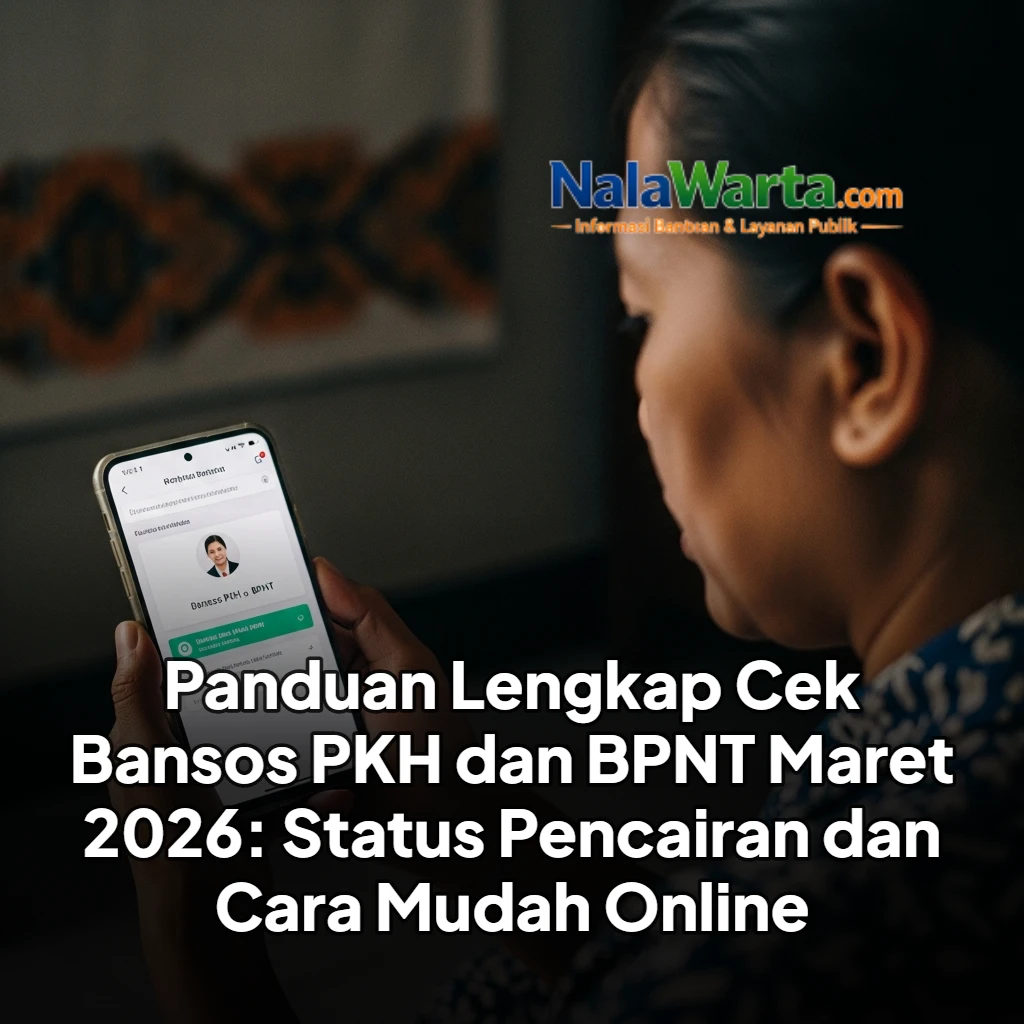Panduan Lengkap Cek Bansos PKH dan BPNT Maret 2026: Status Pencairan dan Cara Mudah Online