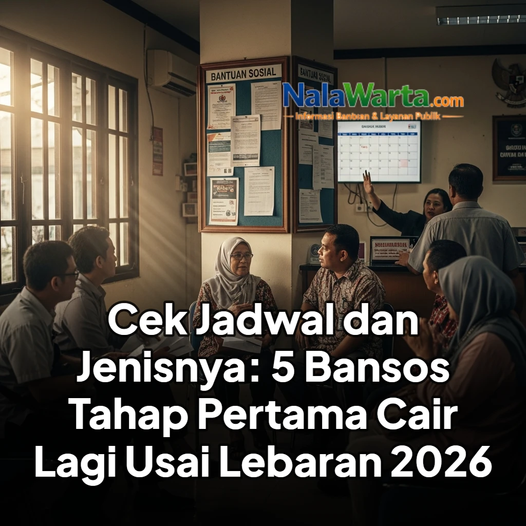 Cek Jadwal dan Jenisnya: 5 Bansos Tahap Pertama Cair Lagi Usai Lebaran 2026