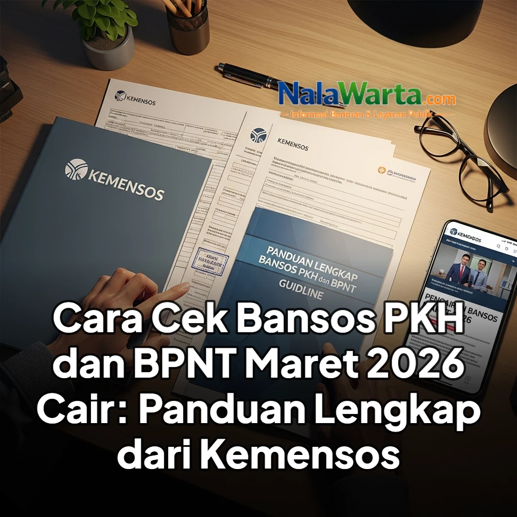 Cara Cek Bansos PKH dan BPNT Maret 2026 Cair: Panduan Lengkap dari Kemensos