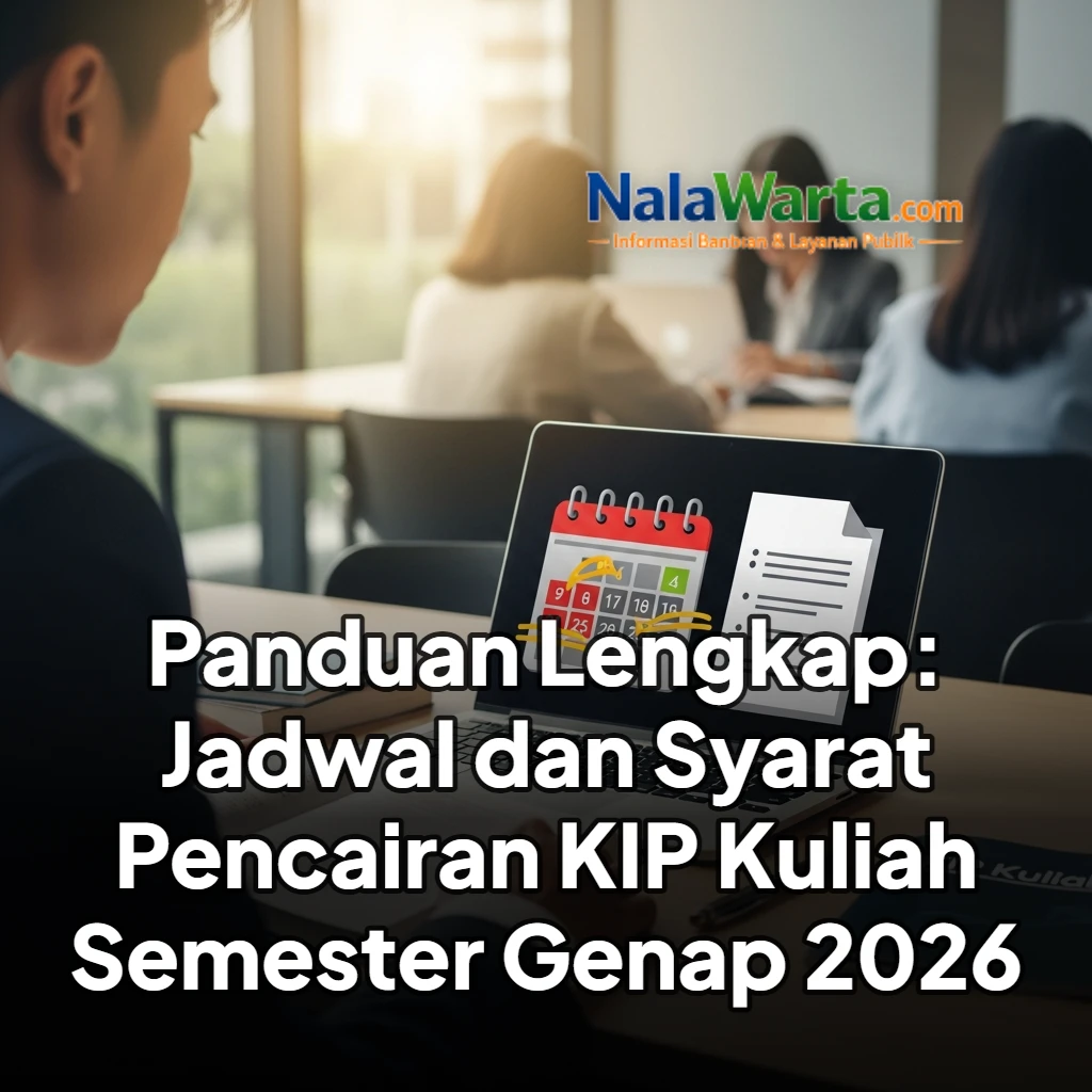 Panduan Lengkap: Jadwal dan Syarat Pencairan KIP Kuliah Semester Genap 2026