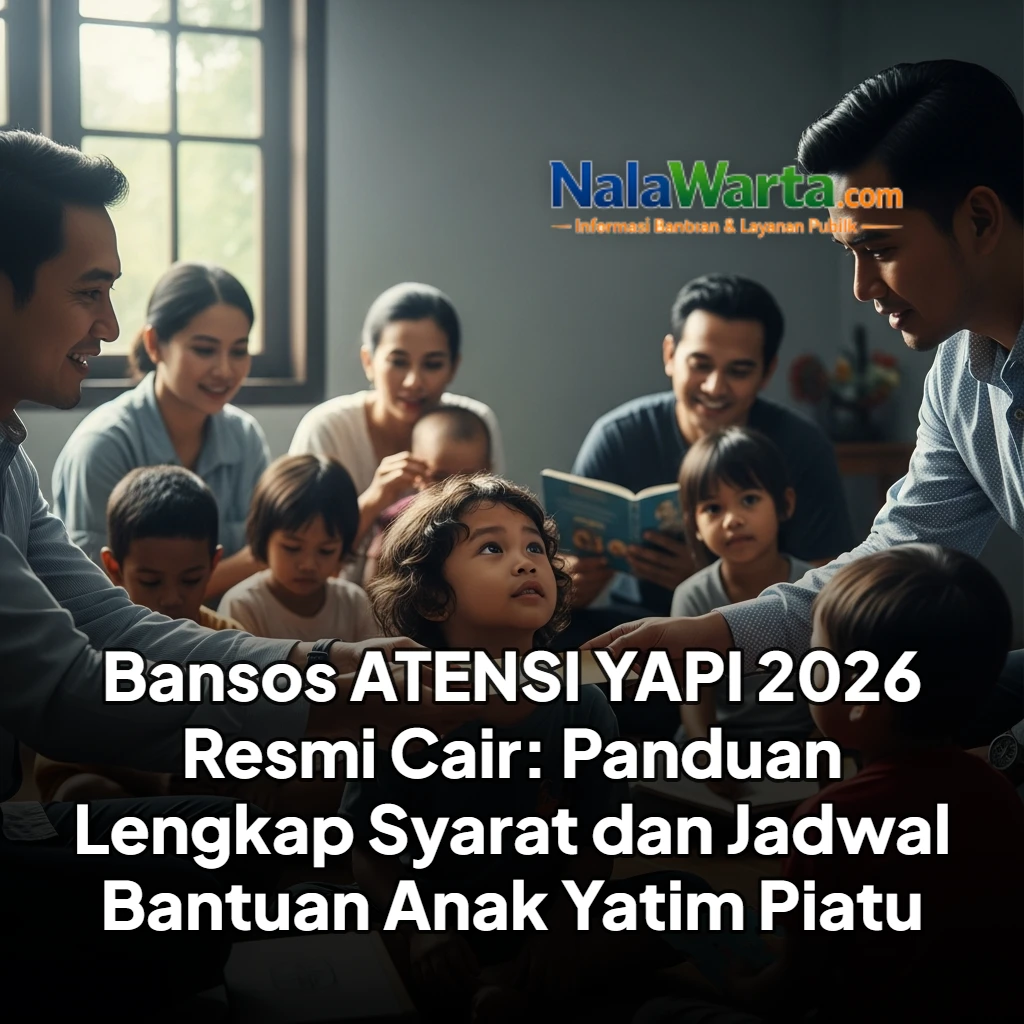 Bansos ATENSI YAPI 2026 Resmi Cair: Panduan Lengkap Syarat dan Jadwal Bantuan Anak Yatim Piatu
