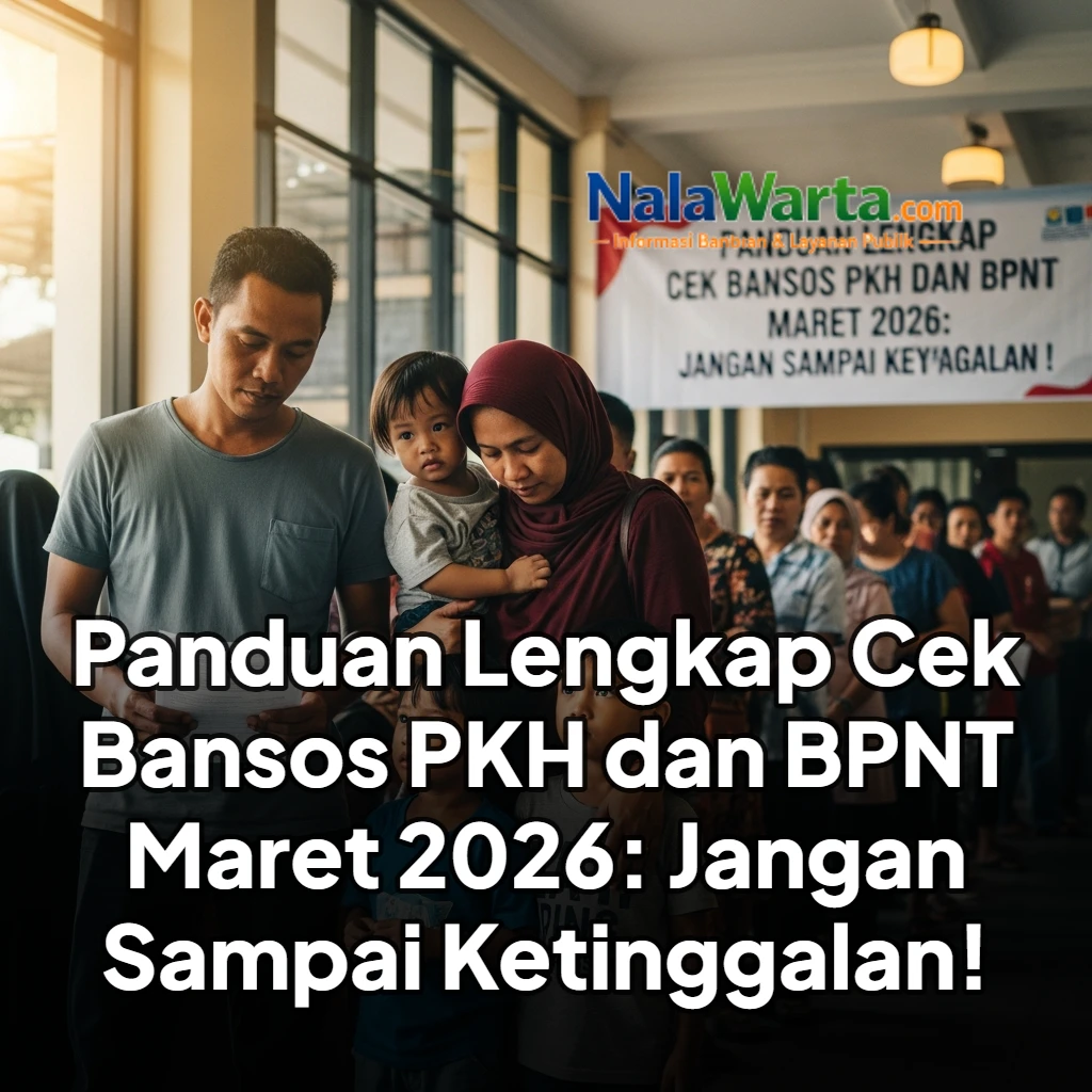 Panduan Lengkap Cek Bansos PKH dan BPNT Maret 2026: Jangan Sampai Ketinggalan!