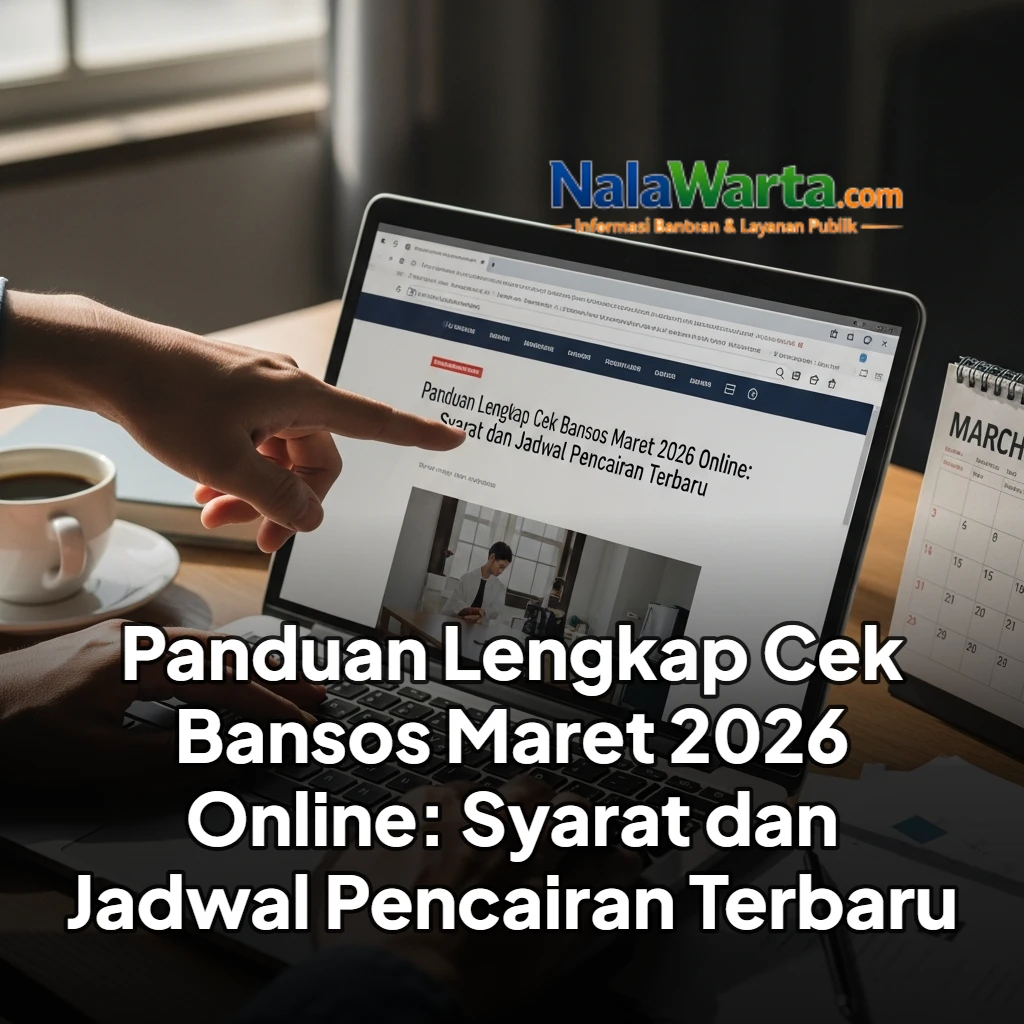 Panduan Lengkap Cek Bansos Maret 2026 Online: Syarat dan Jadwal Pencairan Terbaru