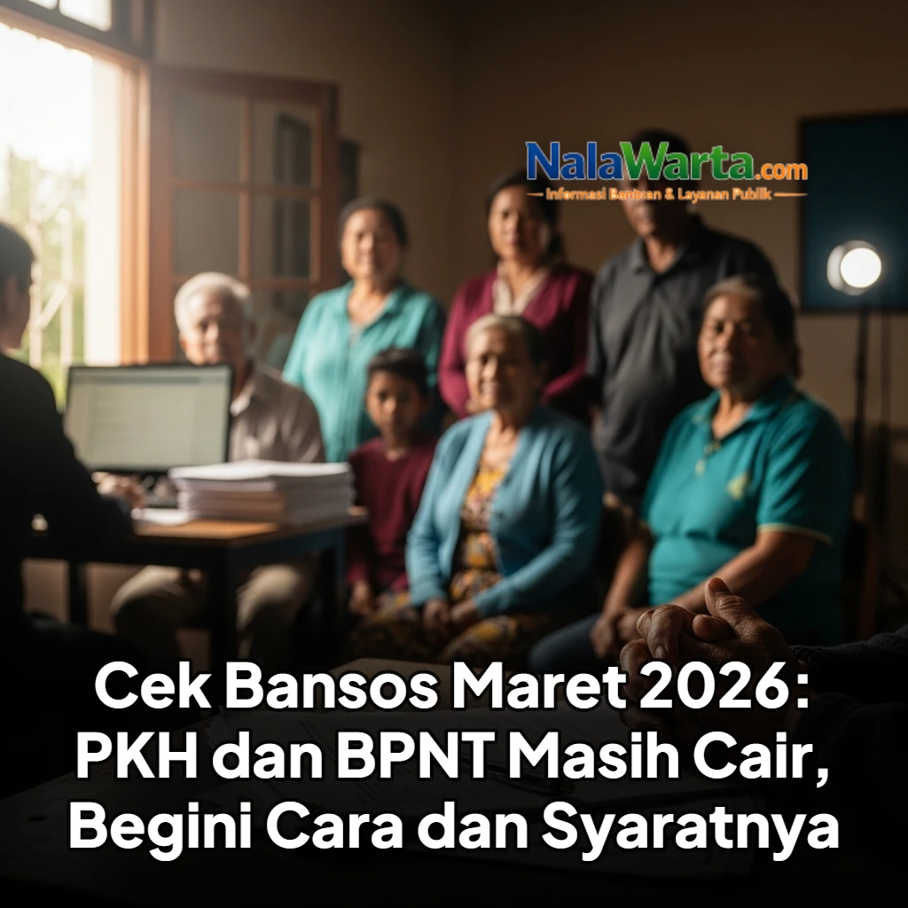 Cek Bansos Maret 2026: PKH dan BPNT Masih Cair, Begini Cara dan Syaratnya