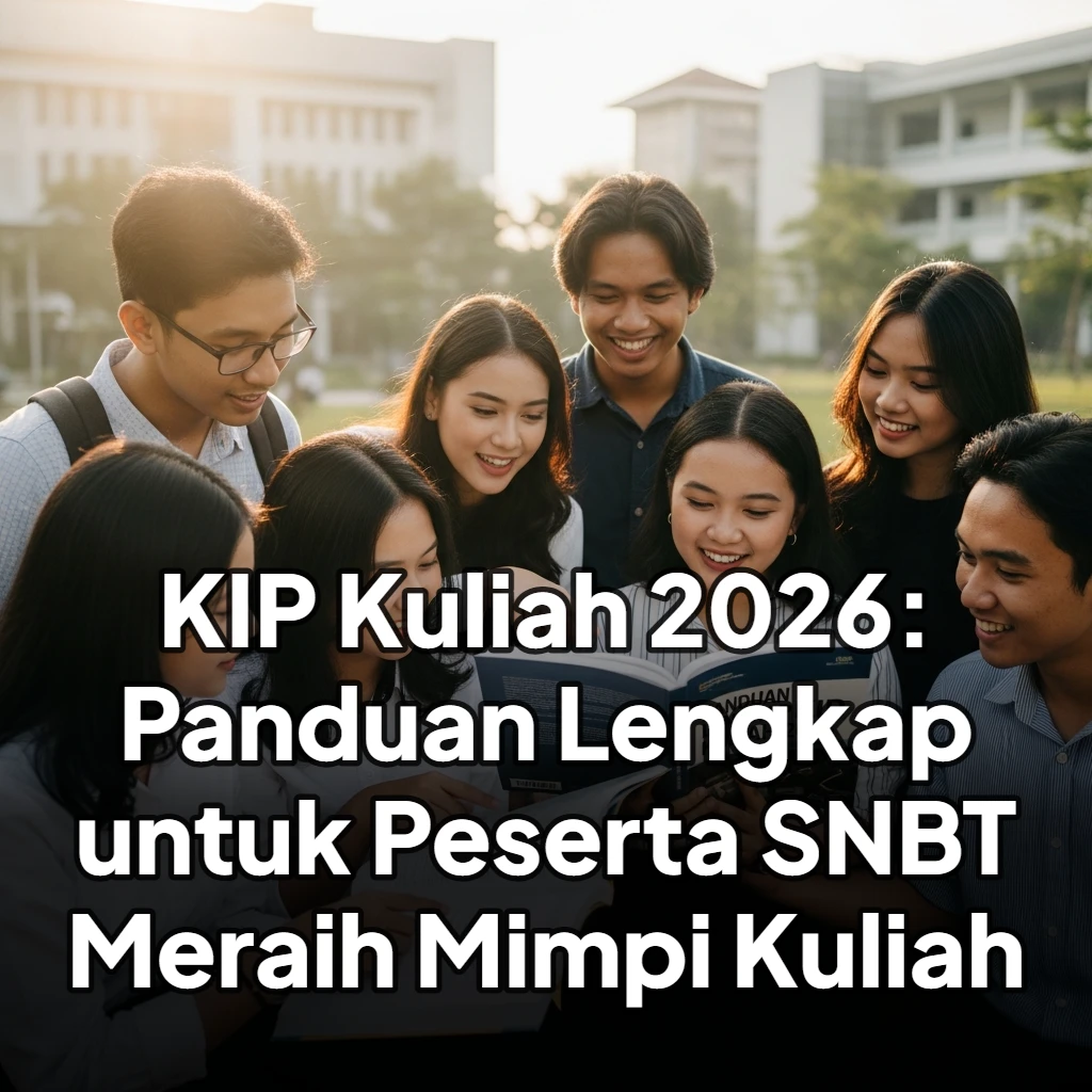 KIP Kuliah 2026: Panduan Lengkap untuk Peserta SNBT Meraih Mimpi Kuliah