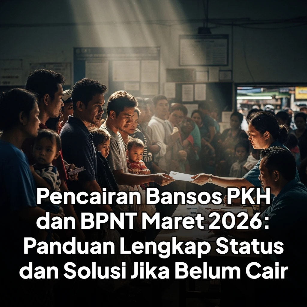 Pencairan Bansos PKH dan BPNT Maret 2026: Panduan Lengkap Status dan Solusi Jika Belum Cair