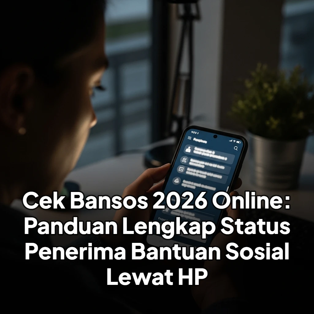 Cek Bansos 2026 Online: Panduan Lengkap Status Penerima Bantuan Sosial Lewat HP