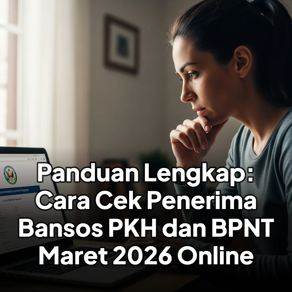 Panduan Lengkap: Cara Cek Penerima Bansos PKH dan BPNT Maret 2026 Online