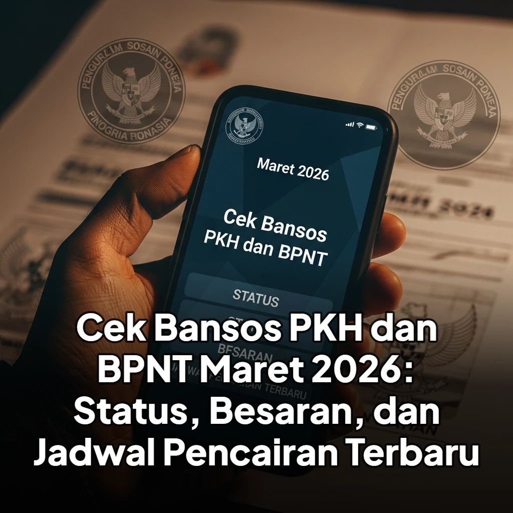 Cek Bansos PKH dan BPNT Maret 2026: Status, Besaran, dan Jadwal Pencairan Terbaru