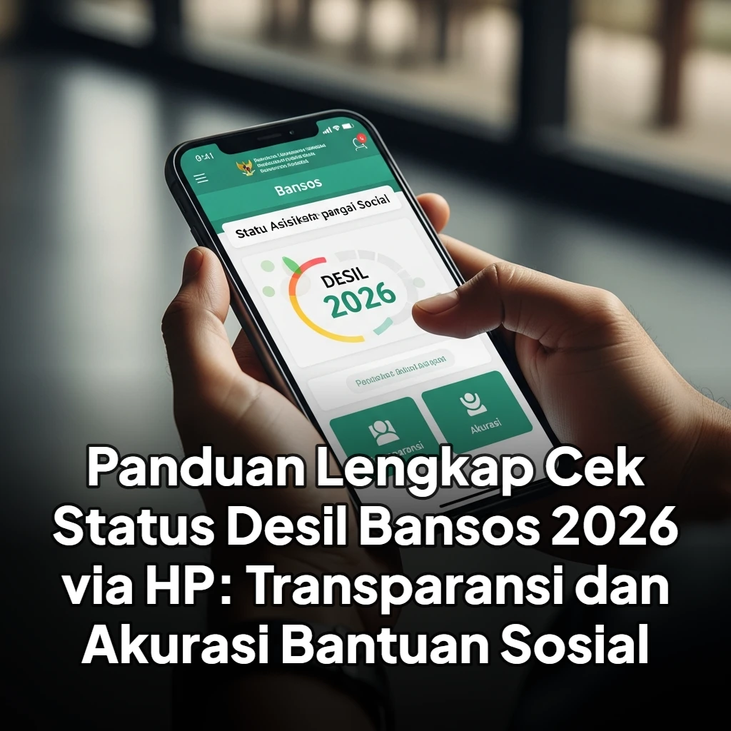 Panduan Lengkap Cek Status Desil Bansos 2026 via HP: Transparansi dan Akurasi Bantuan Sosial