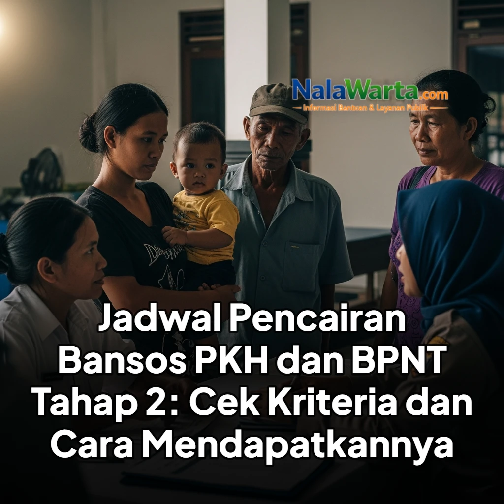 Jadwal Pencairan Bansos PKH dan BPNT Tahap 2: Cek Kriteria dan Cara Mendapatkannya