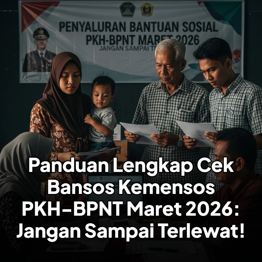 Panduan Lengkap Cek Bansos Kemensos PKH-BPNT Maret 2026: Jangan Sampai Terlewat!