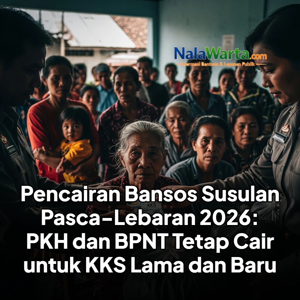 Pencairan Bansos Susulan Pasca-Lebaran 2026: PKH dan BPNT Tetap Cair untuk KKS Lama dan Baru