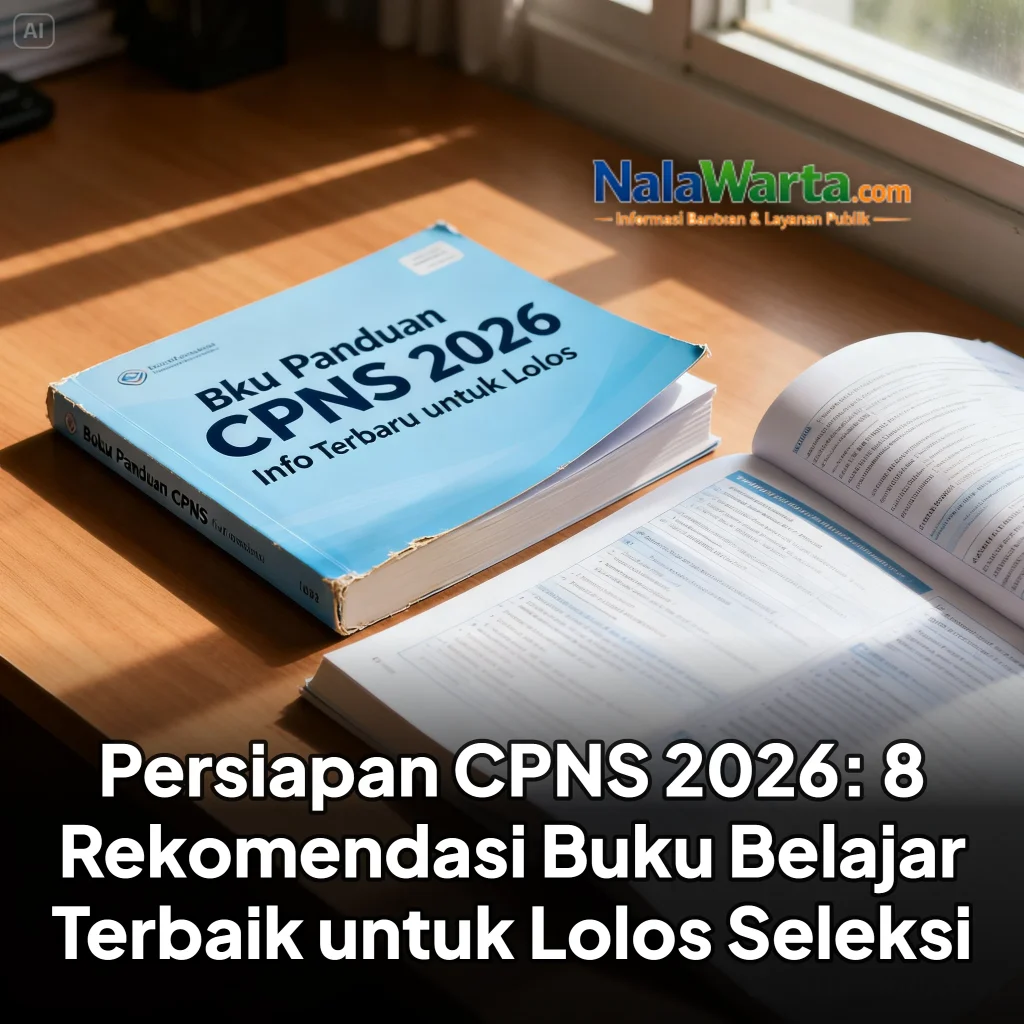 Persiapan CPNS 2026: 8 Rekomendasi Buku Belajar Terbaik untuk Lolos Seleksi