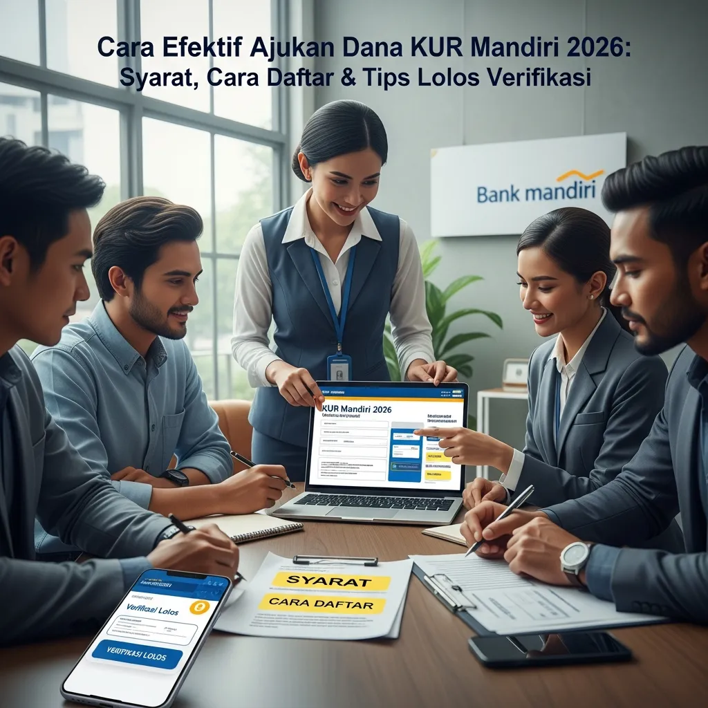 Cara Efektif Ajukan Dana KUR Mandiri 2026: Syarat, Cara Daftar & Tips Lolos Verifikasi
