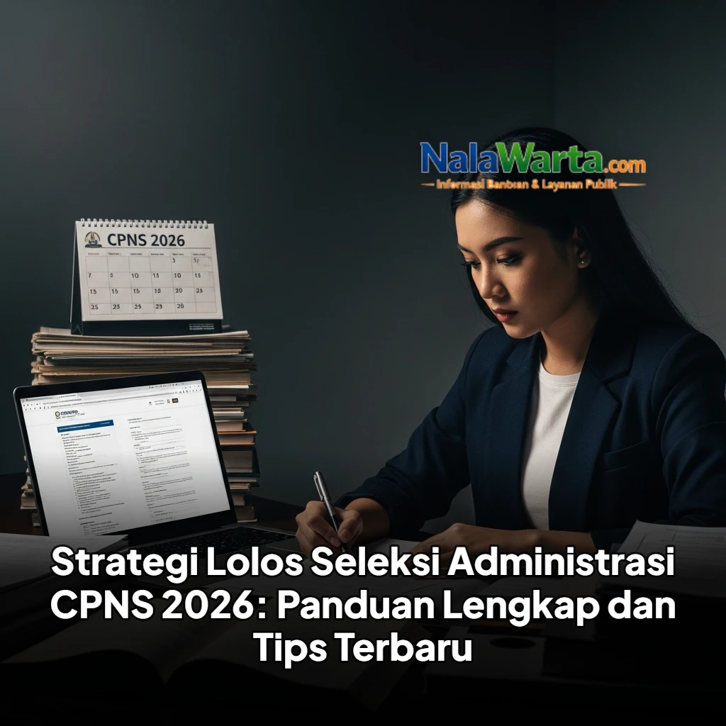 Strategi Lolos Seleksi Administrasi CPNS 2026: Panduan Lengkap dan Tips Terbaru