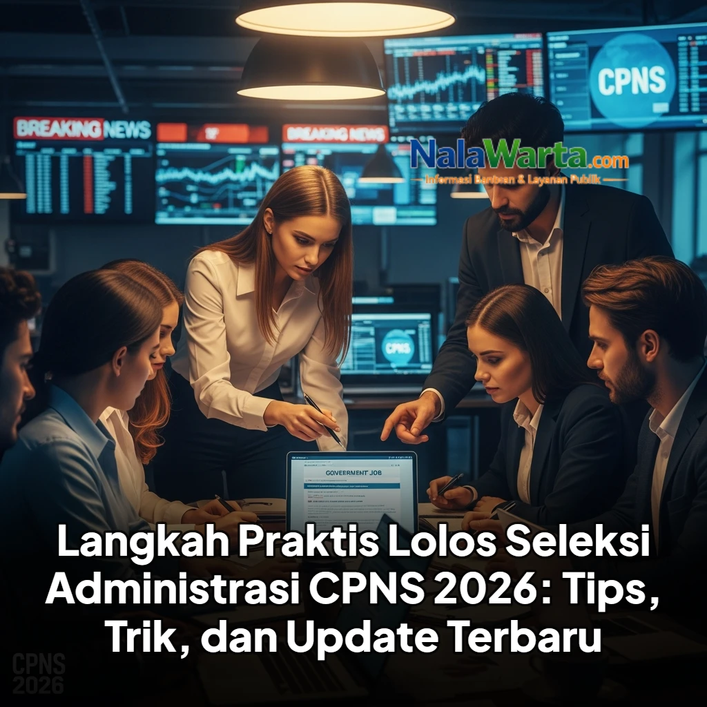 Langkah Praktis Lolos Seleksi Administrasi CPNS 2026: Tips, Trik, dan Update Terbaru