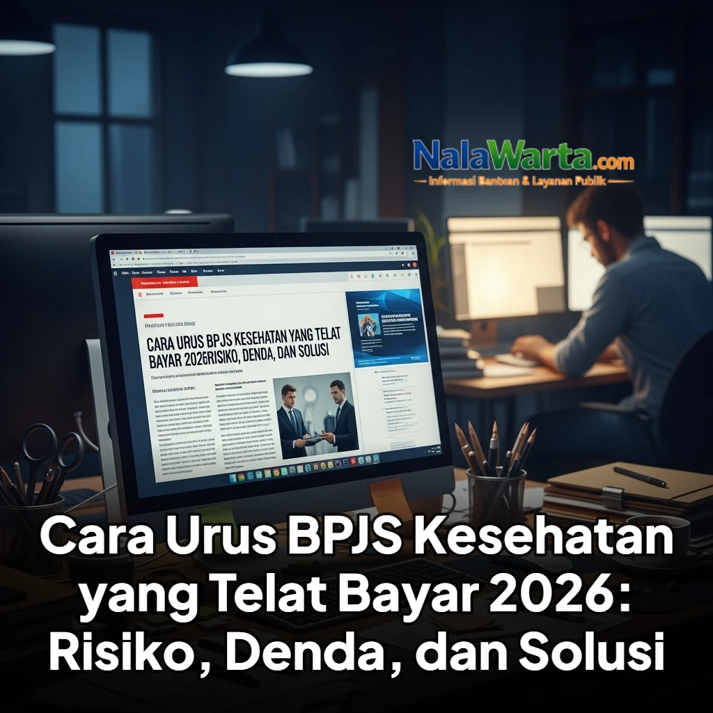 Cara Urus BPJS Kesehatan yang Telat Bayar 2026: Risiko, Denda, dan Solusi
