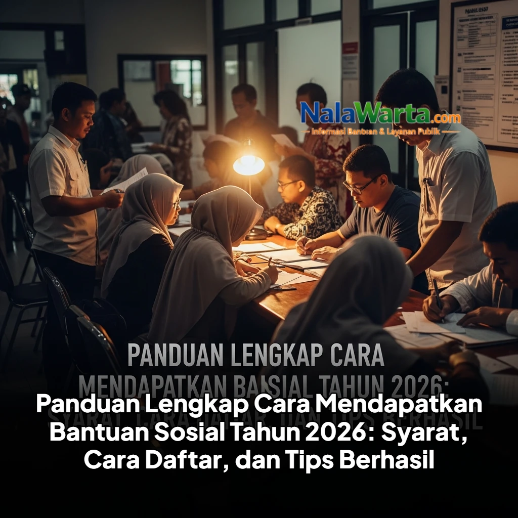 Panduan Lengkap Cara Mendapatkan Bantuan Sosial Tahun 2026: Syarat, Cara Daftar, dan Tips Berhasil