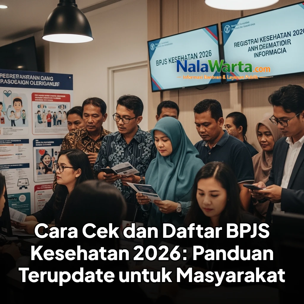 Cara Cek dan Daftar BPJS Kesehatan 2026: Panduan Terupdate untuk Masyarakat
