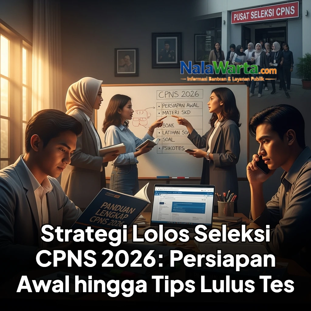 Strategi Lolos Seleksi CPNS 2026: Persiapan Awal hingga Tips Lulus Tes