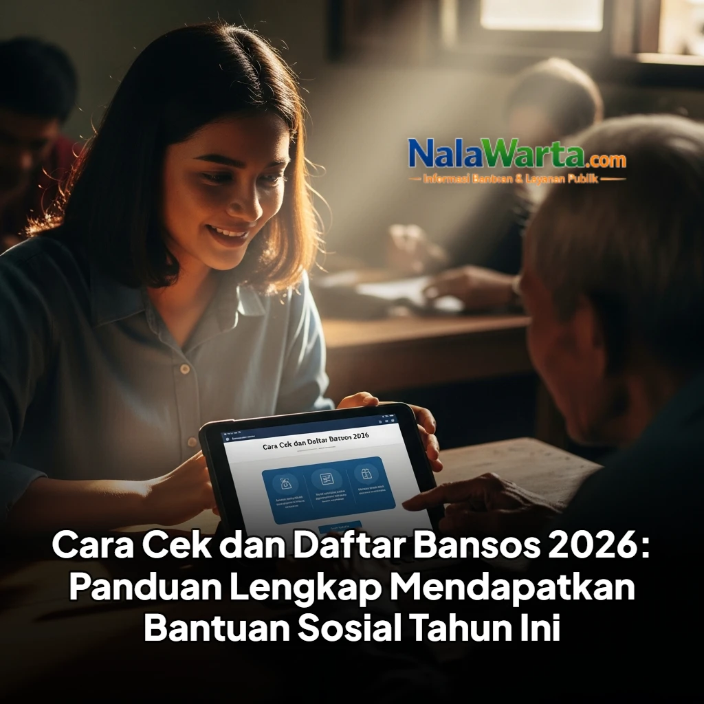 Cara Cek dan Daftar Bansos 2026: Panduan Lengkap Mendapatkan Bantuan Sosial Tahun Ini
