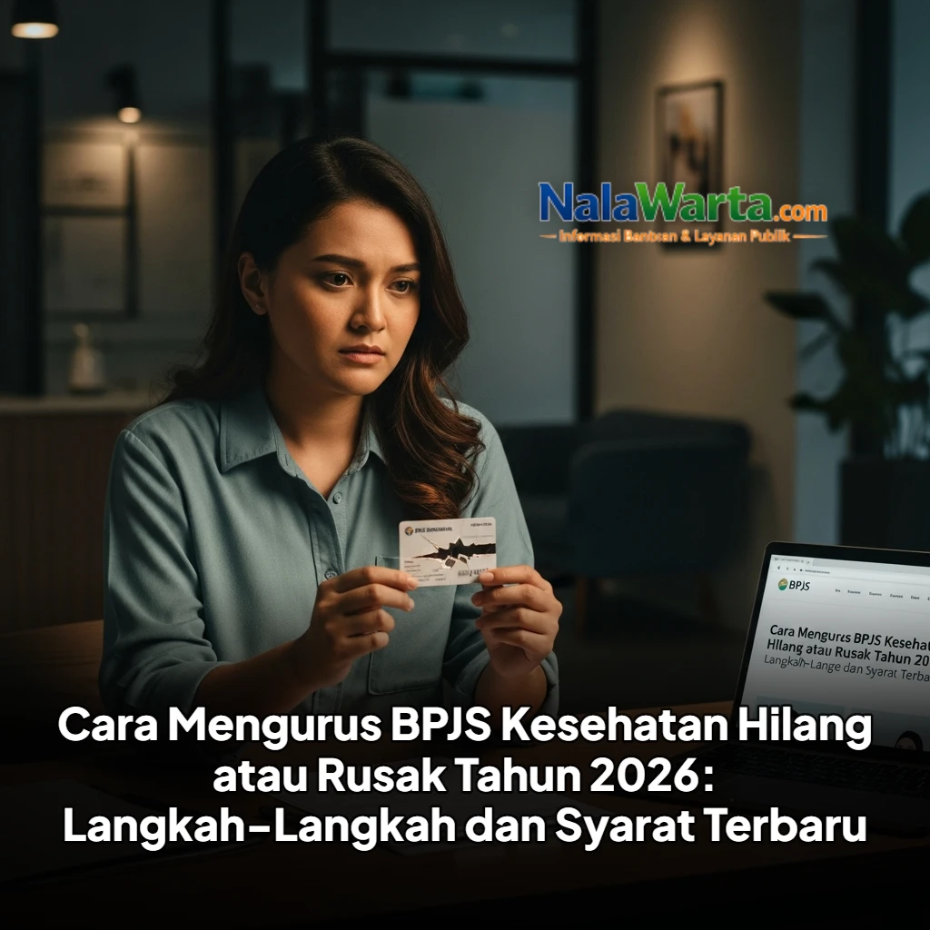 Cara Mengurus BPJS Kesehatan Hilang atau Rusak Tahun 2026: Langkah-Langkah dan Syarat Terbaru