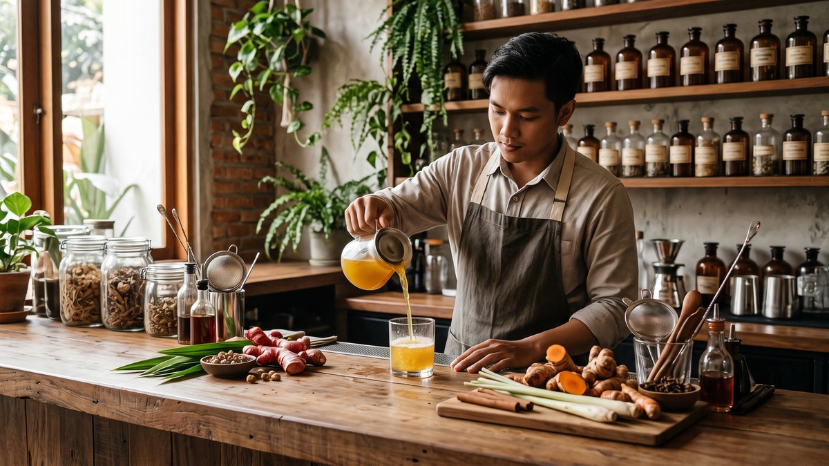 Tren Wellness Drink 2026: Rempah Herbal Alami Kembali Jadi Pilihan Minuman Harian Modern