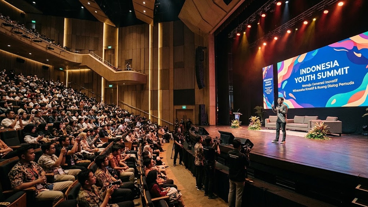 Indonesia Youth Summit di TIM Jadi Panggung Inovasi Wirausaha dan Ruang Dialog Pemuda